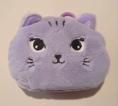 Porta Moedas c/ Porta Chaves Gato