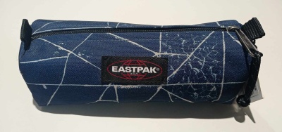 Estojo Eastpak Benchmark Single Cracked Blue