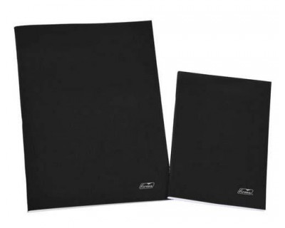 Caderno Capa Preta A4