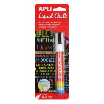 Marcador Giz líquido Apli