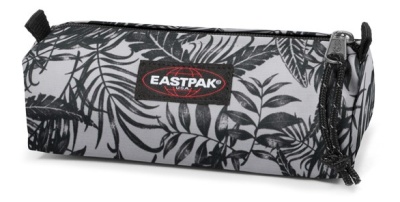 Estojo Eastpak Benchmark Single  Brize Black White Kalemlik