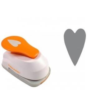 Furador Decorativo - Coração Comprido