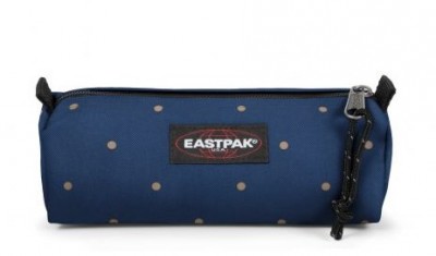 Estojo Eastpak Benchmark Single Dot Blue