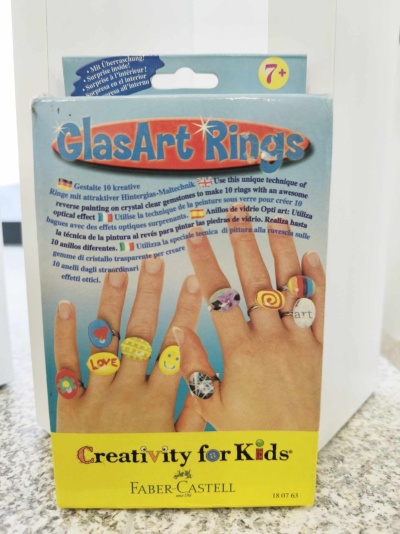 Faber-Castell - GlasArt Rings - Anéis de Vidro