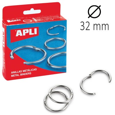 Argolas metálicas Apli