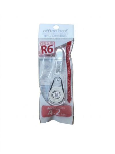 Recarga  Corretor Retrátil Office Box Super R6