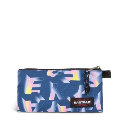 Estojo Eastpak Flatcase Blocktype Navy