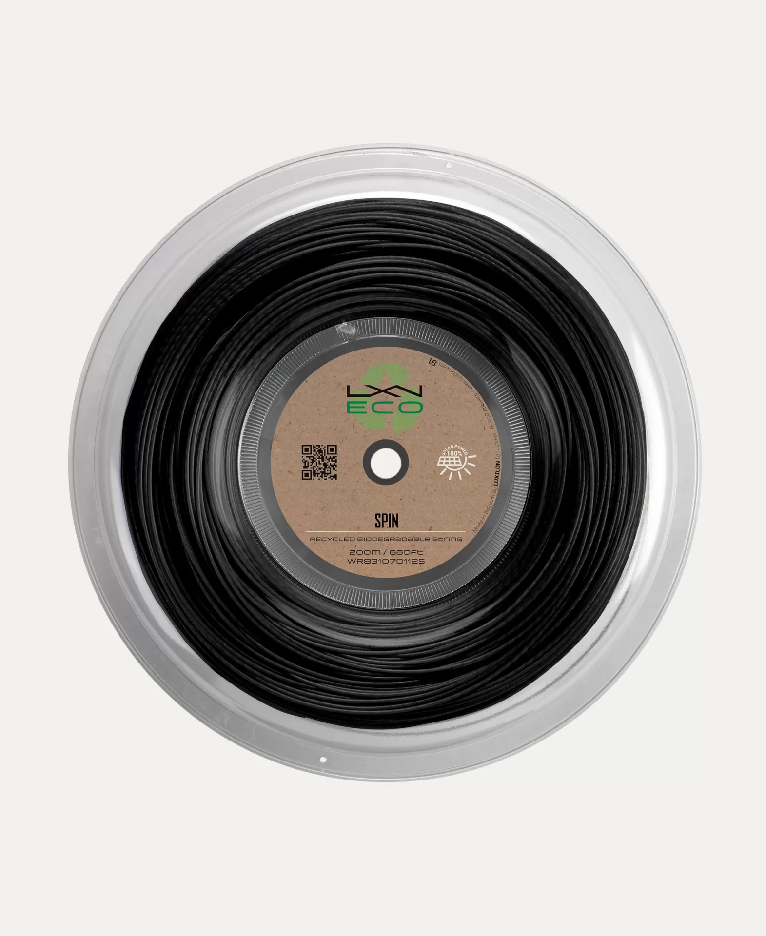 LUXILON ECO SPIN 125 STRING REEL BLACK 200M