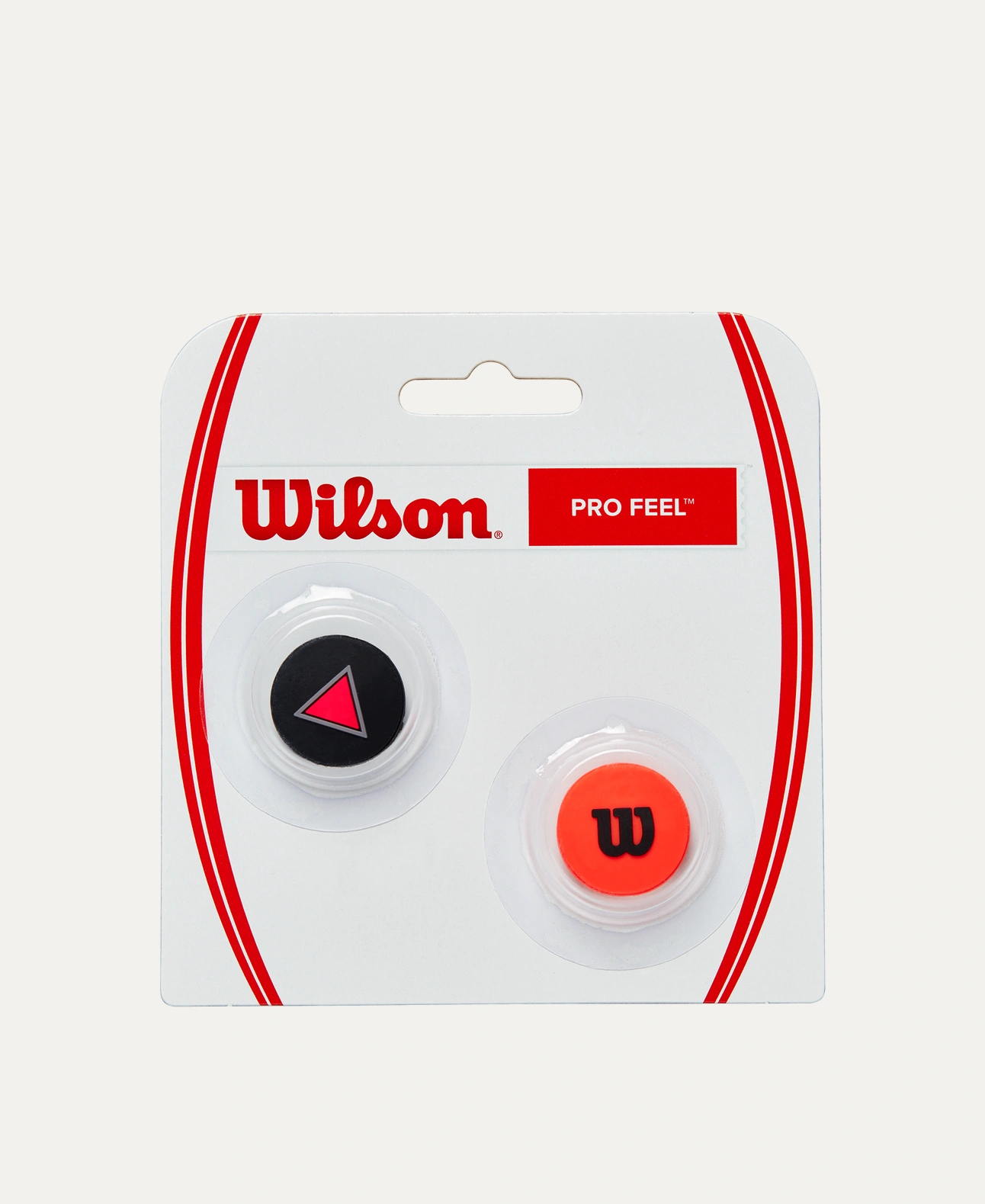 WILSON PRO FEEL CLASH DAMPENERS Black/Red
