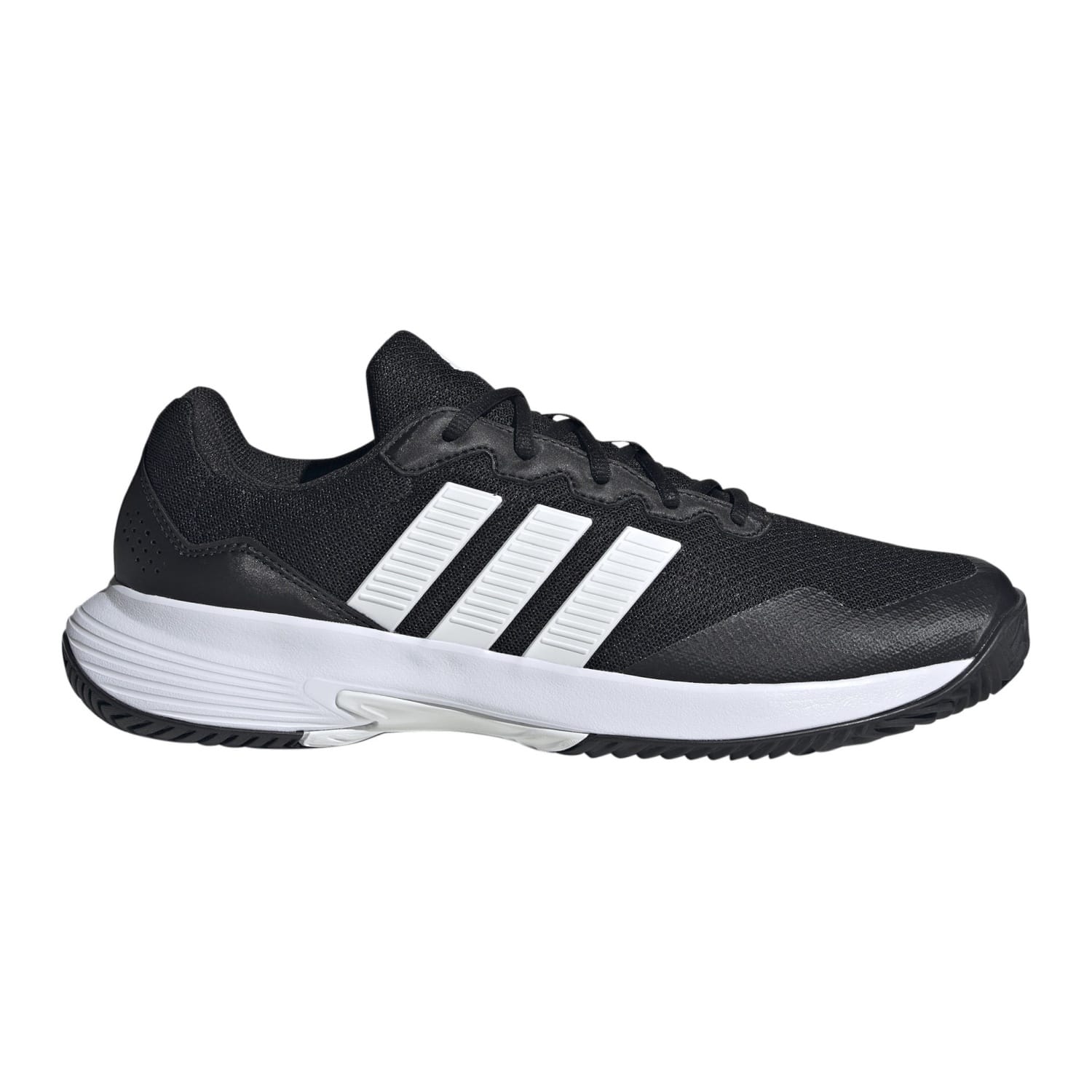 ADIDAS GAMECOURT 2 M CORE BLACK/FTWR WHITE/SILVER MET  SAPATILHAS