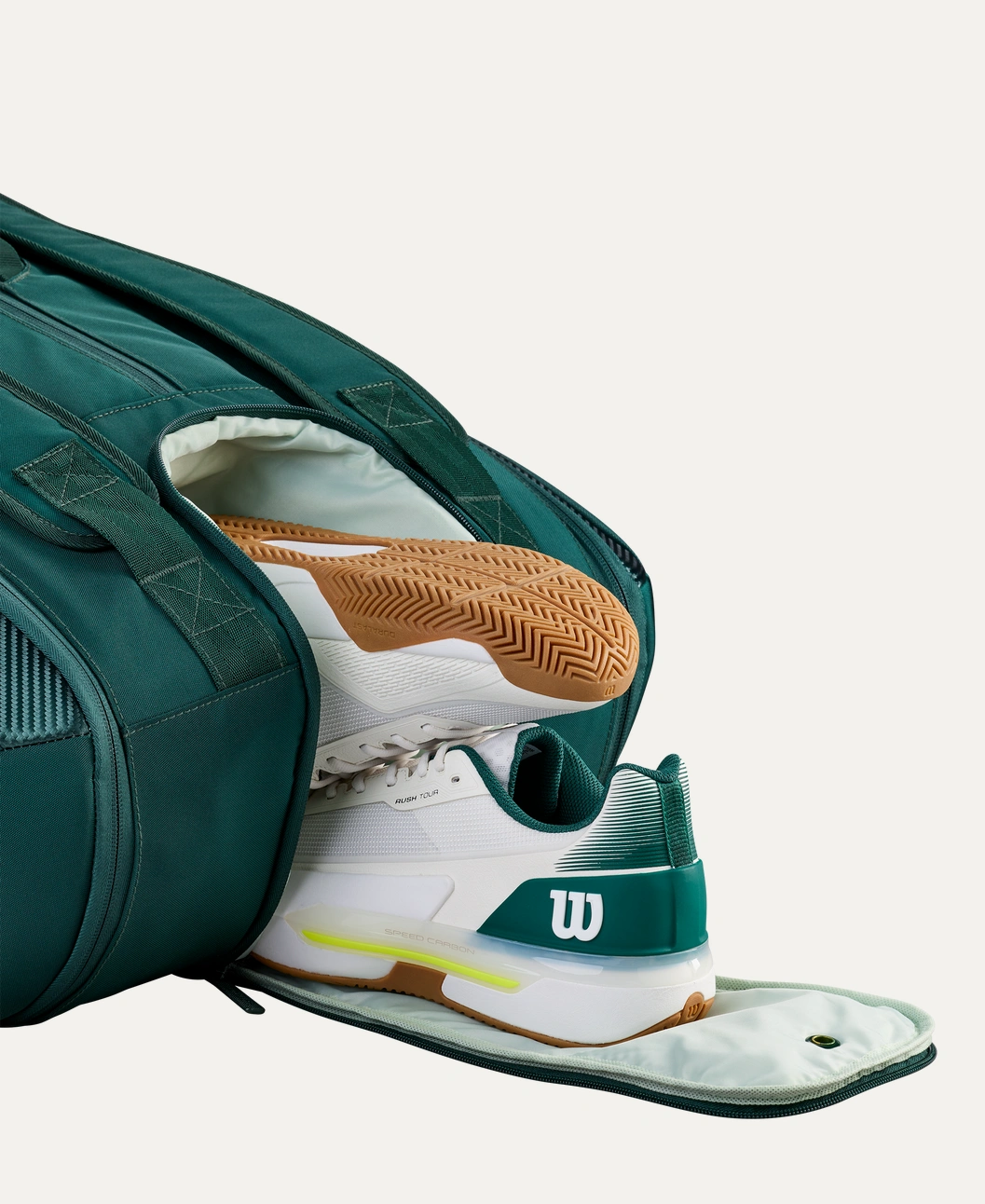 WILSON BLADE V10 15PK RACKET BAG Green