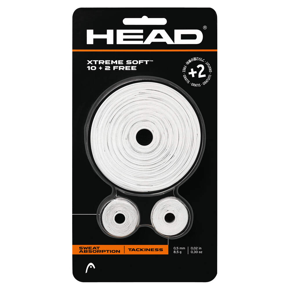 HEAD BLISTER XTREME SOFT 10+2 FREE WHITE