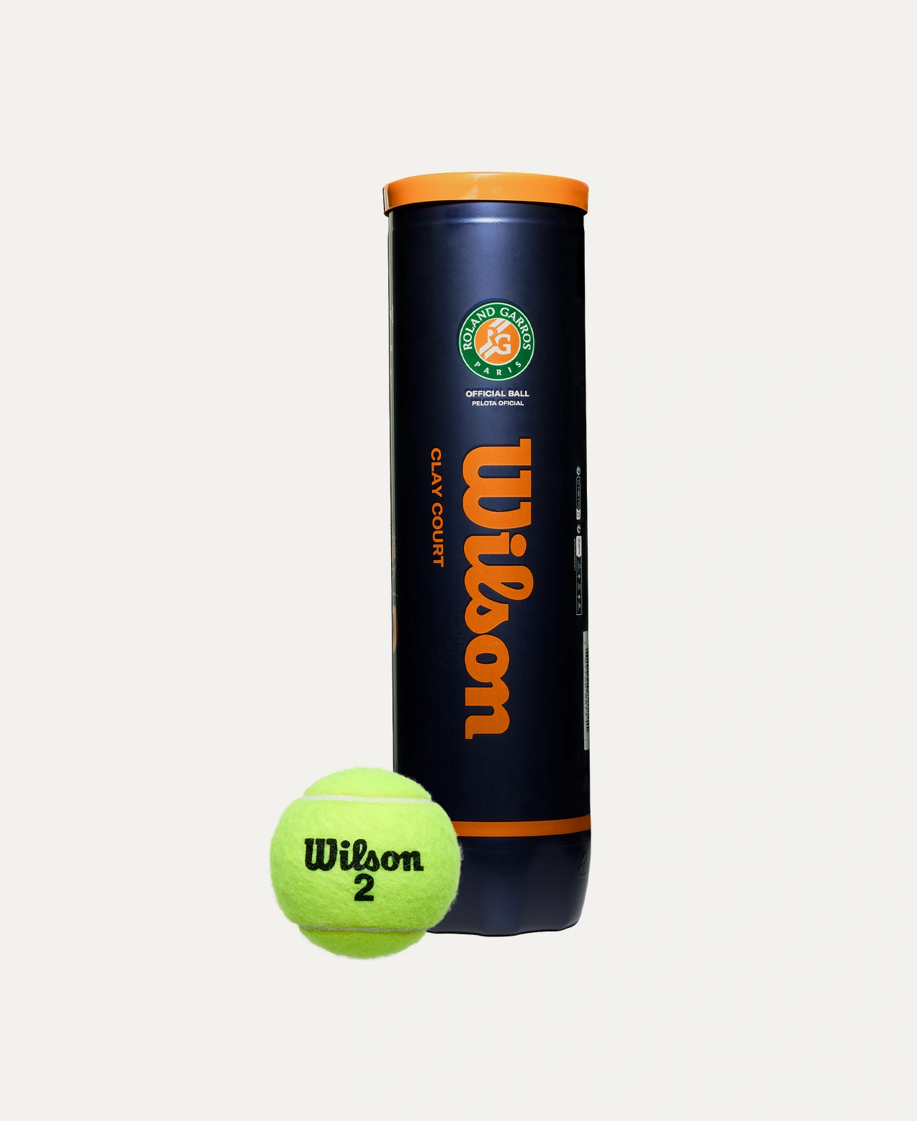 WILSON Roland Garros Clay Ct 4 Ball