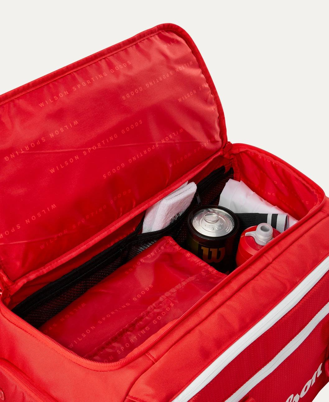 WILSON SUPER TOUR RED SMALL DUFFEL Red