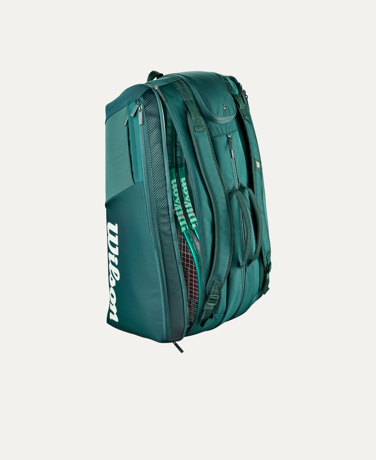 WILSON BLADE V10 15PK RACKET BAG Green