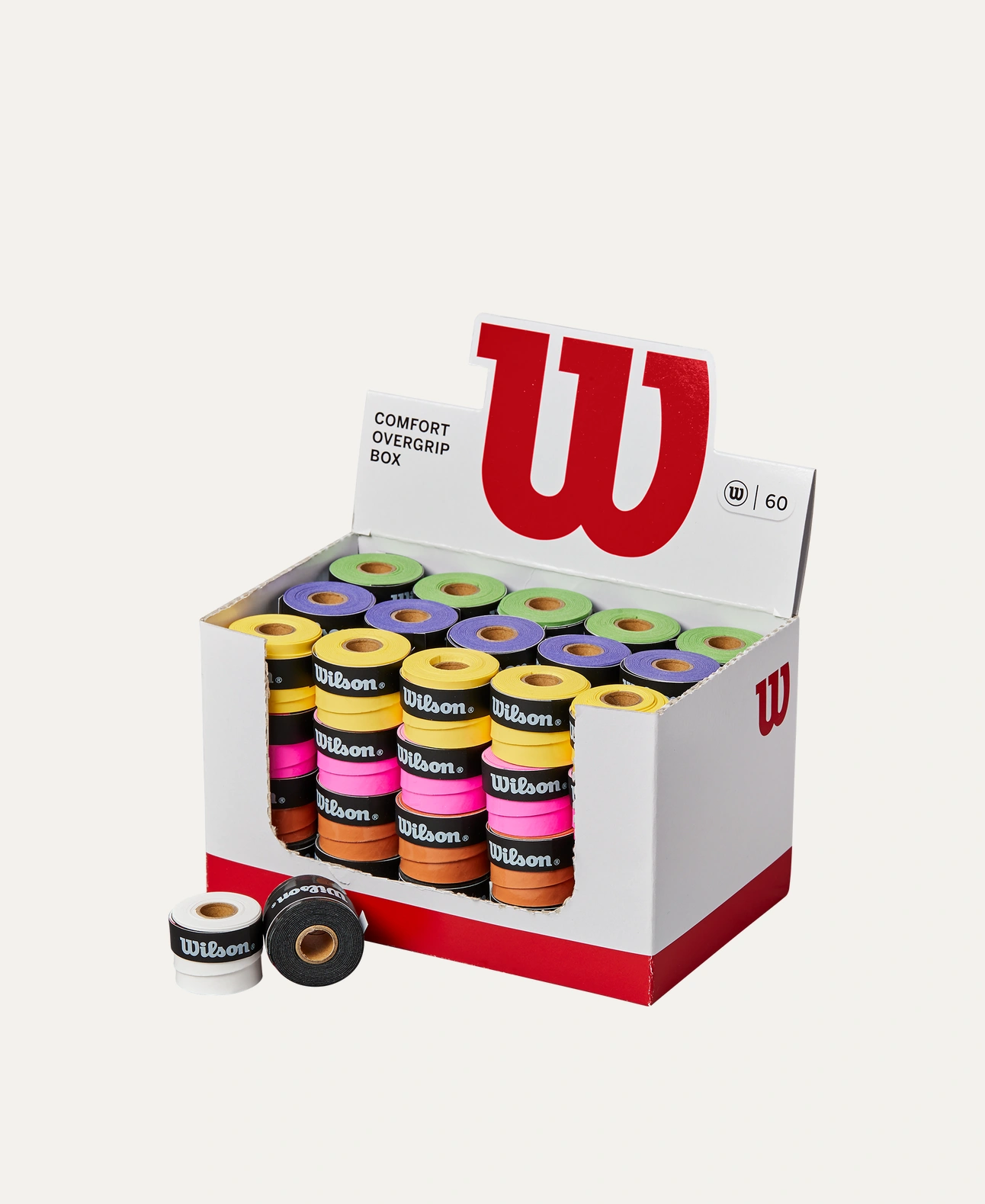 WILSON BOX 60 OVERGRIP  Multi Colors