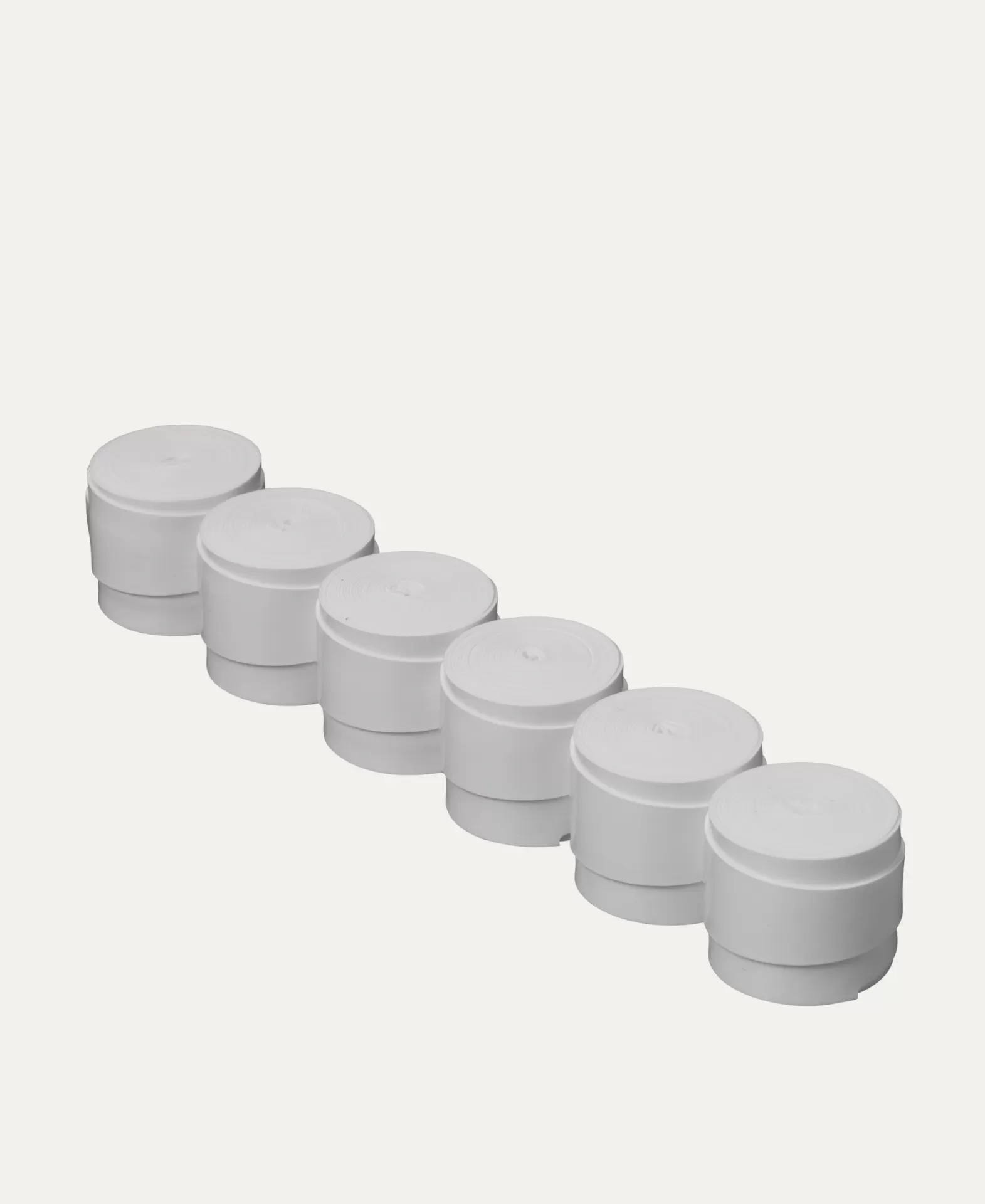 WILSON PRO OVERGRIP X 6 PACK WHITE