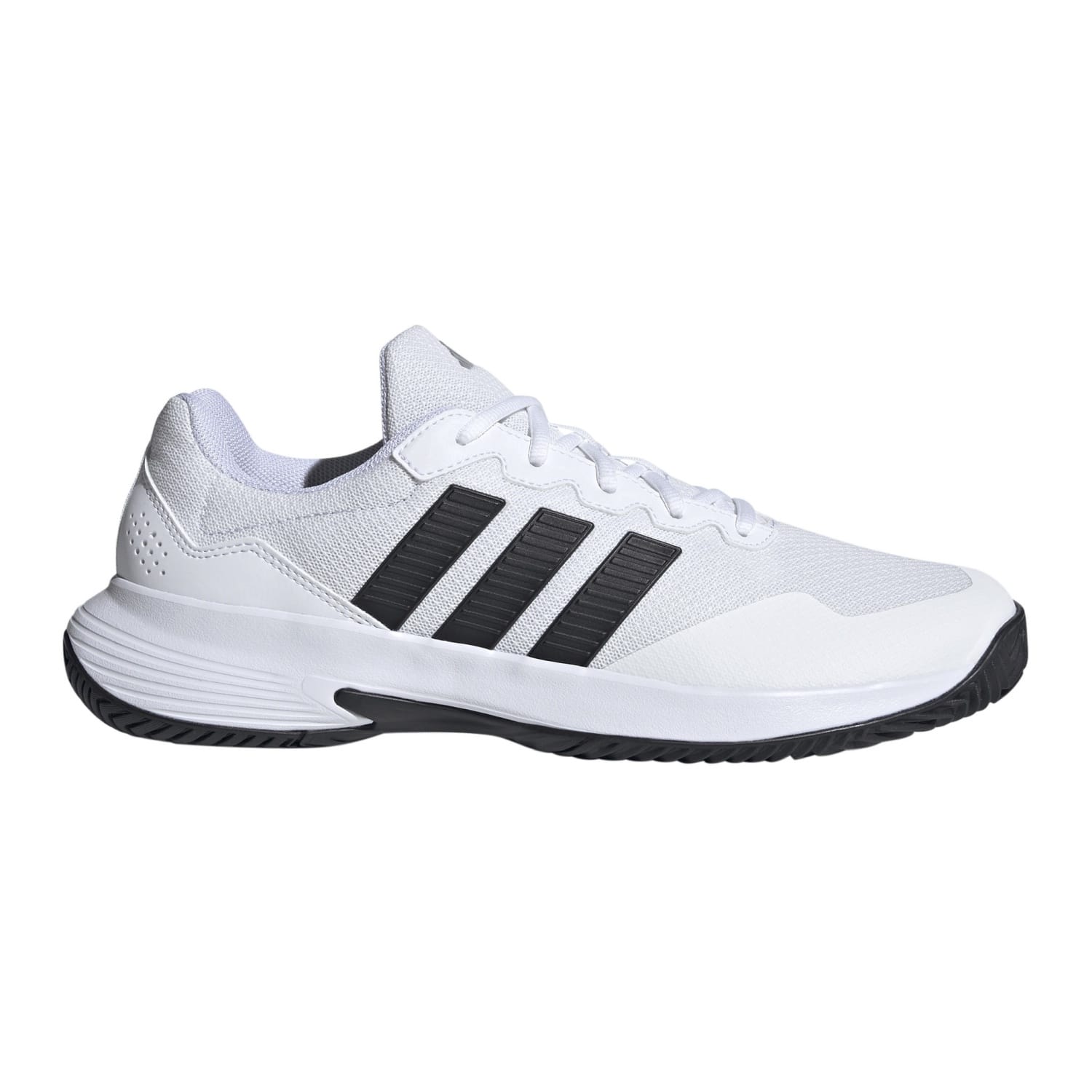 ADIDAS GAMECOURT 2 M FTWR WHITE/CORE BLACK/SILVER MET. SAPATILHAS