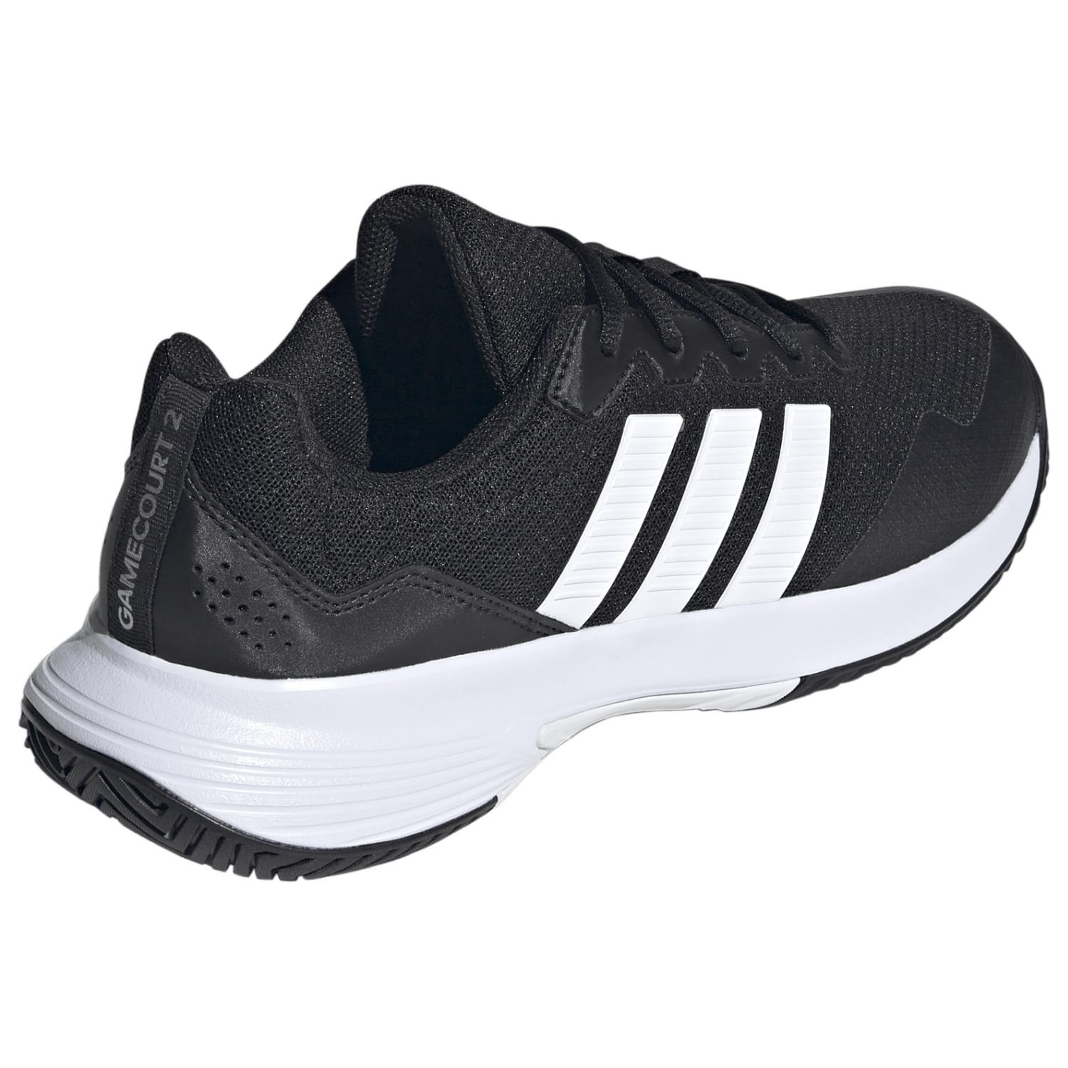 ADIDAS GAMECOURT 2 M CORE BLACK/FTWR WHITE/SILVER MET  SAPATILHAS
