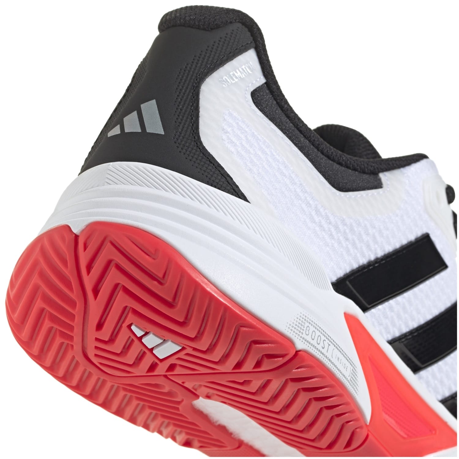 ADIDAS SOLEMATCH CONTROL 2 MEN FTWR WHITE/CORE BLACK/SILVER MET. SAPATILHAS