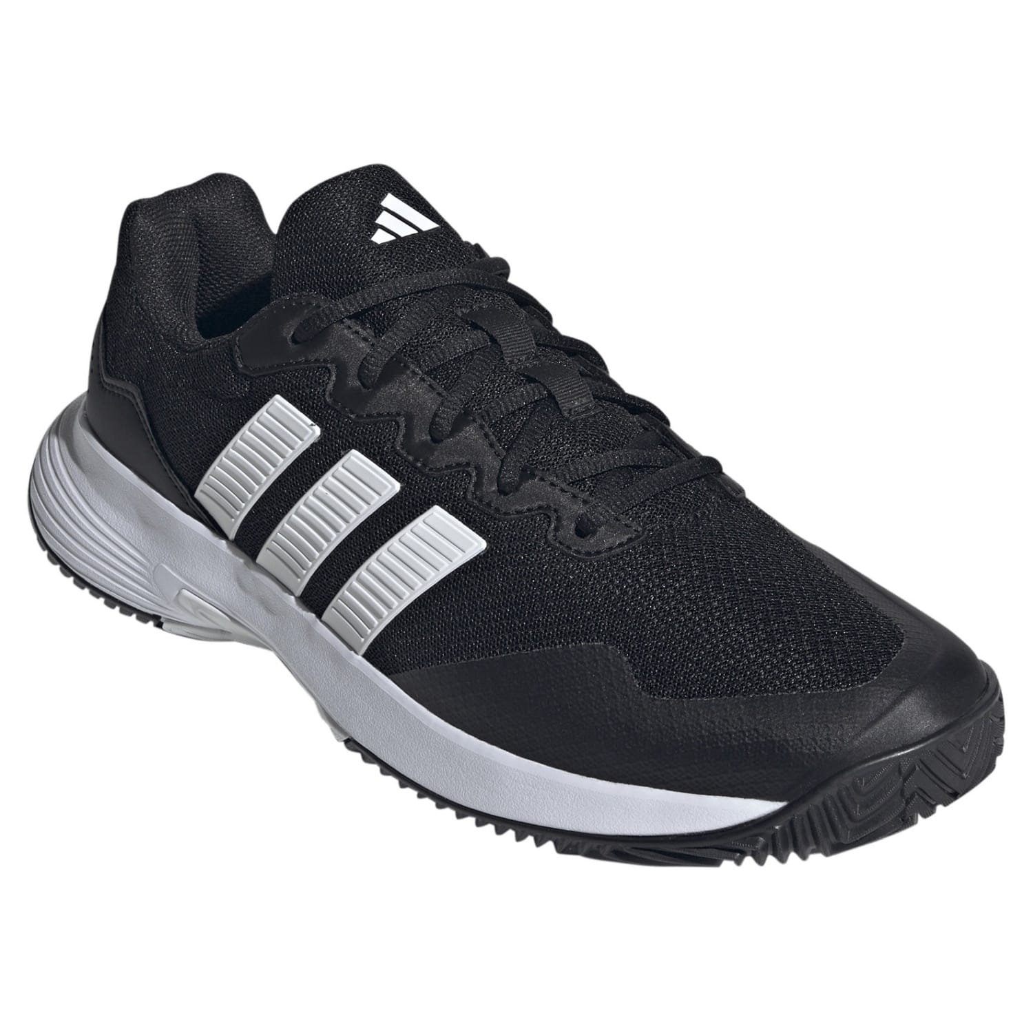 ADIDAS GAMECOURT 2 M CORE BLACK/FTWR WHITE/SILVER MET  SAPATILHAS