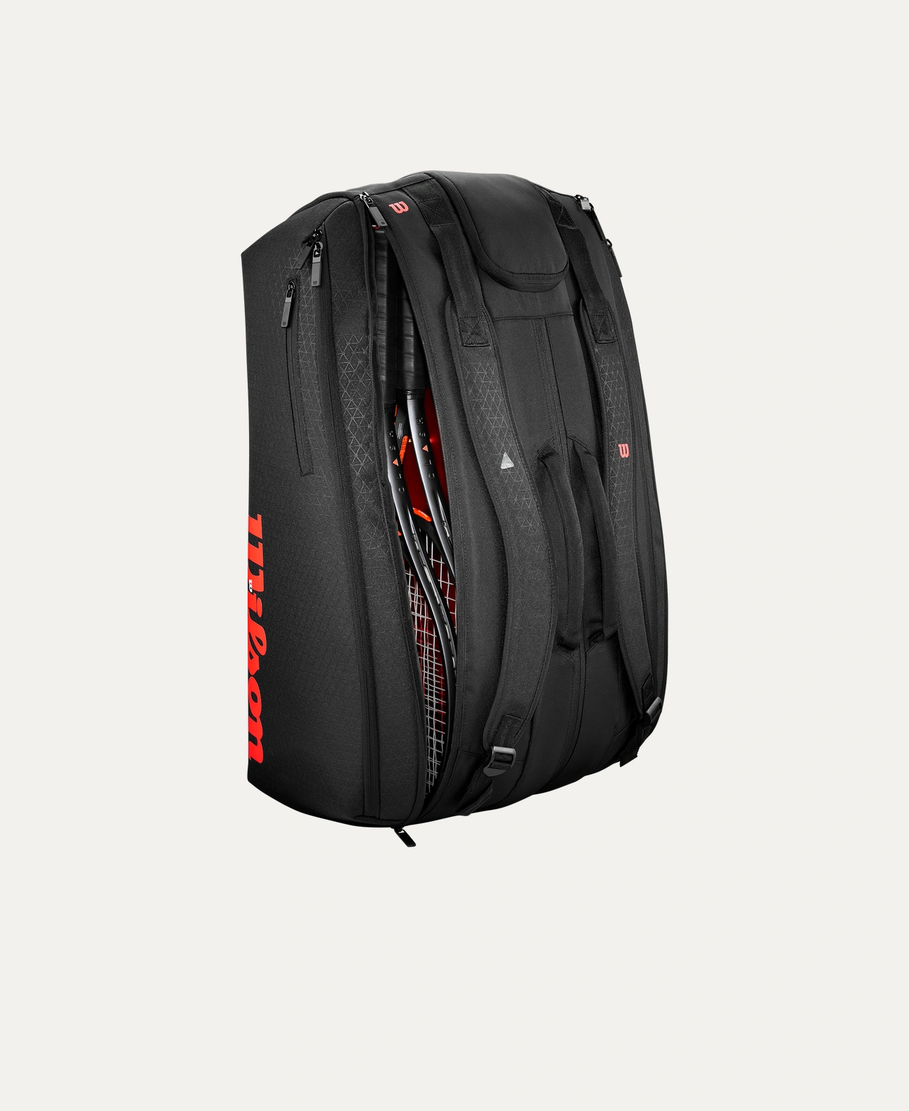 CLASH V3 15PK RACQUET BAG BLACK/Infrared