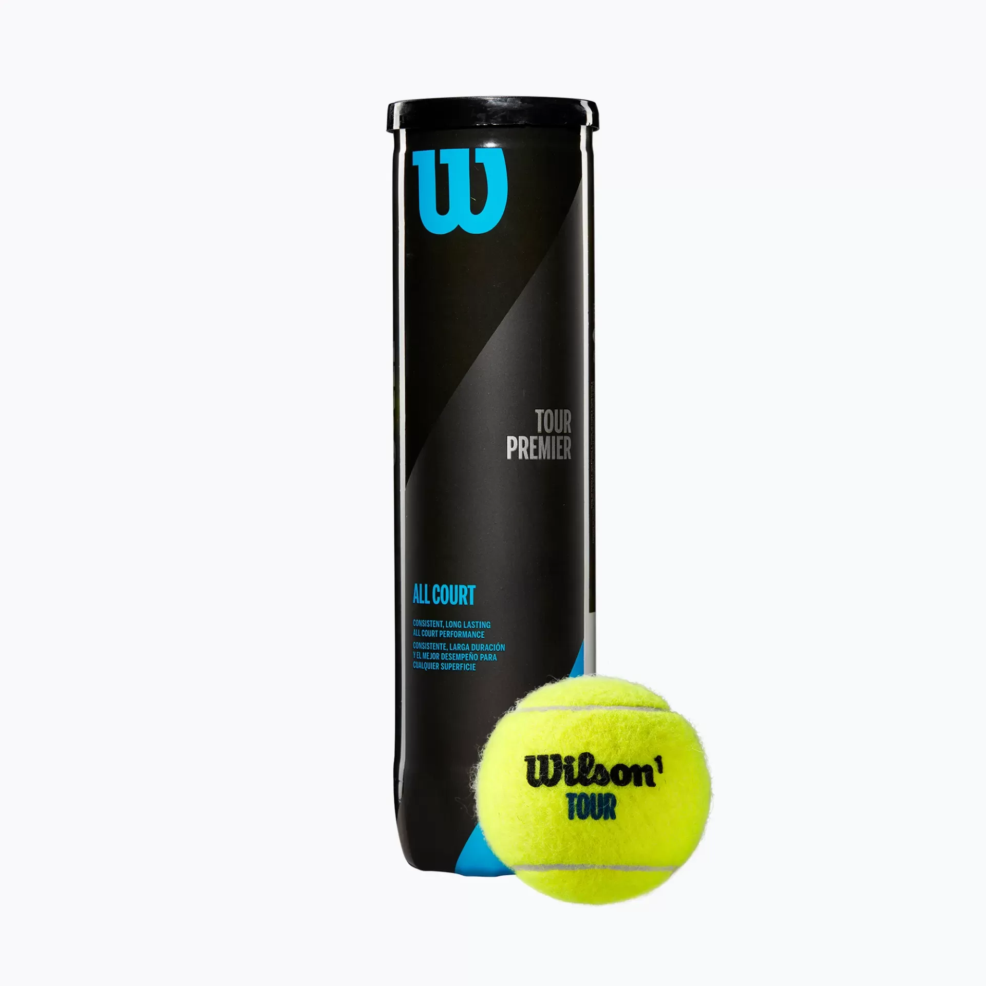 WILSON TOUR PREMIER ALL COURT 4 BALL CAN