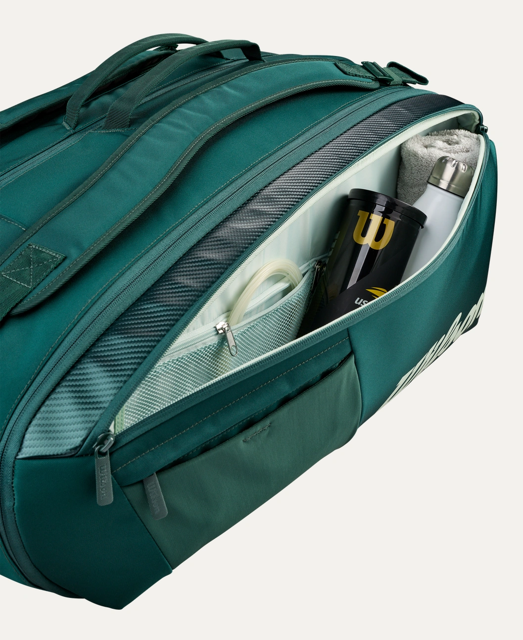 WILSON BLADE V10 15PK RACKET BAG Green