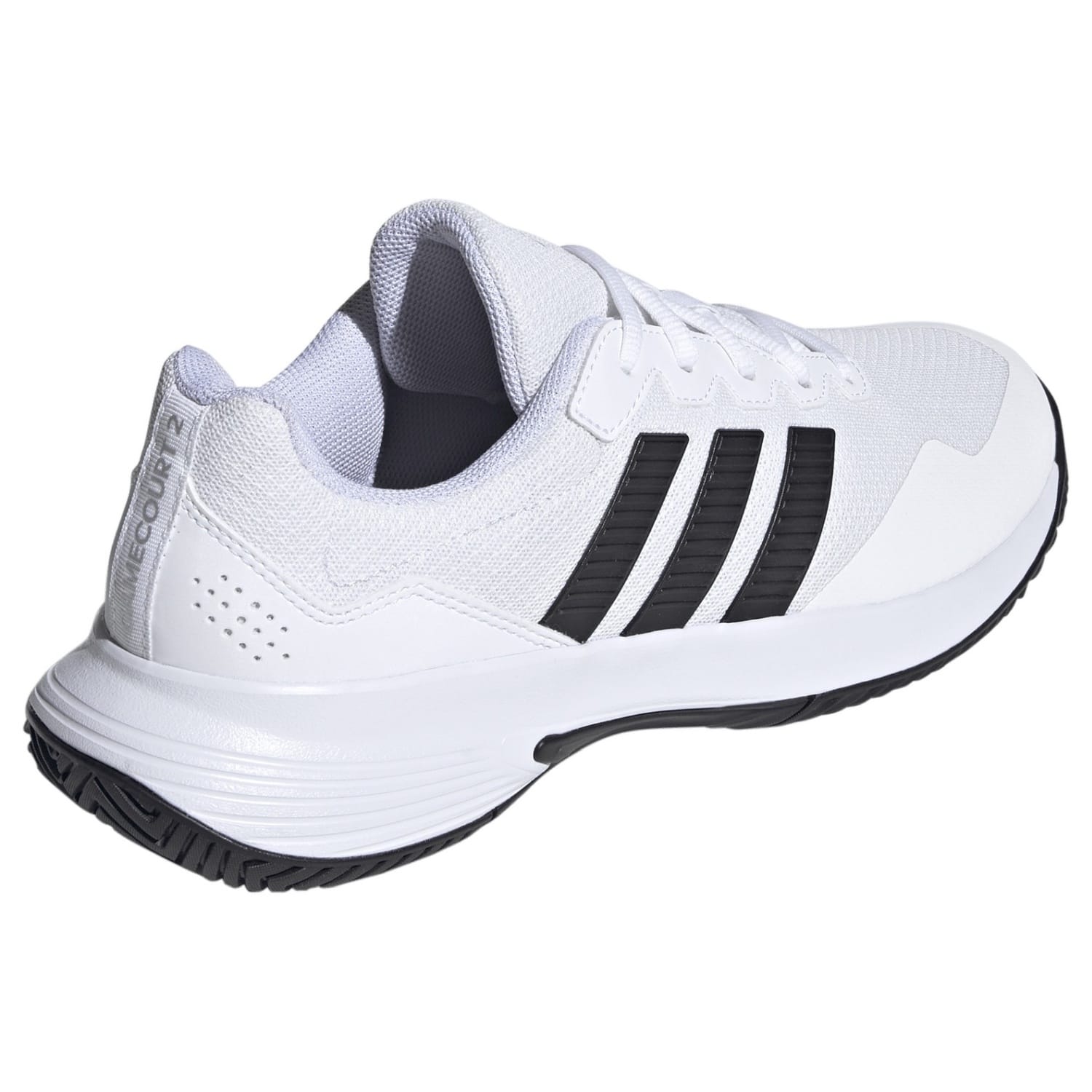 ADIDAS GAMECOURT 2 M FTWR WHITE/CORE BLACK/SILVER MET. SAPATILHAS