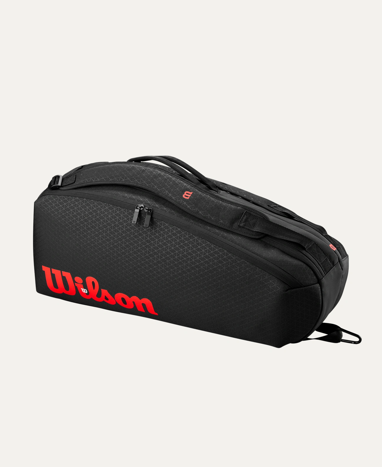 WILSON CLASH V3 6PK RACQUET BAG Black/Infrared