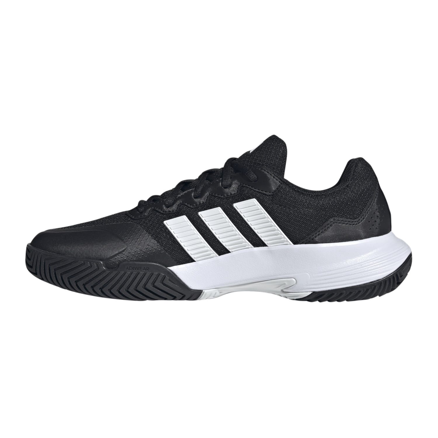 ADIDAS GAMECOURT 2 M CORE BLACK/FTWR WHITE/SILVER MET  SAPATILHAS