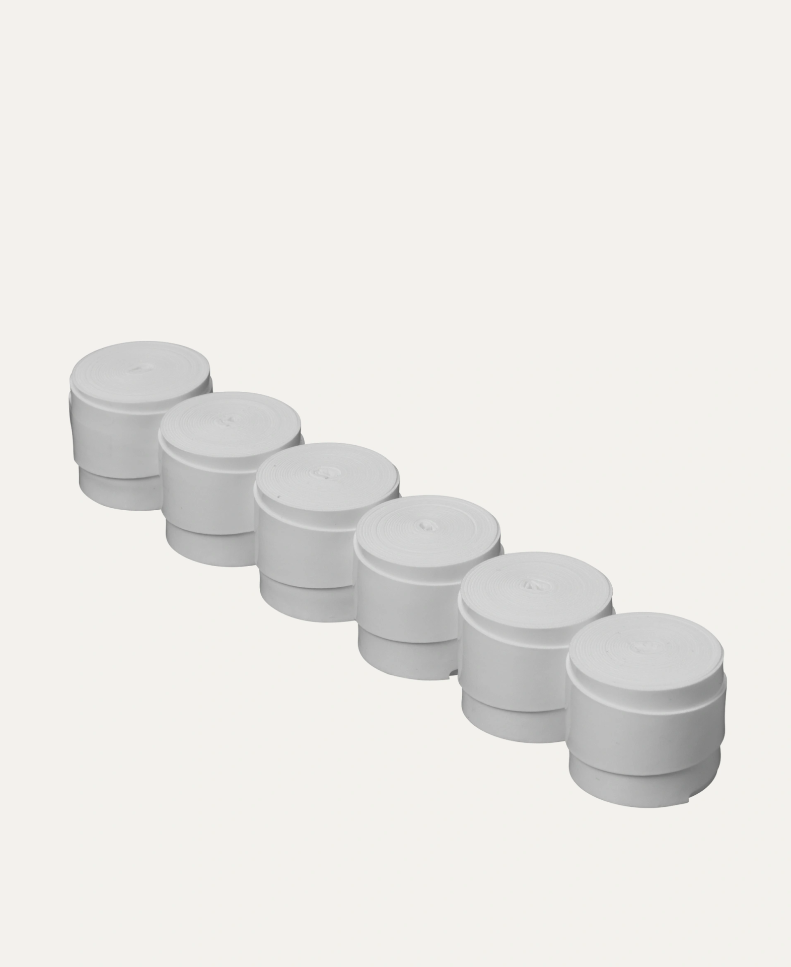 WILSON PRO OVERGRIP X 6 PACK WHITE