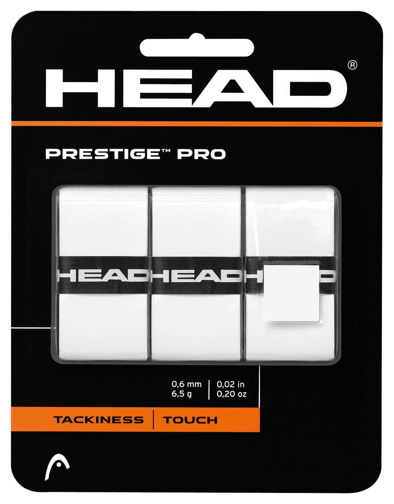HEAD PRESTIGE™ PRO WHITE & BLACK