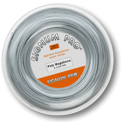 Signum Pro Poly Megaforce Tennis String Reel 200mt