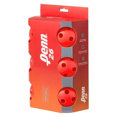 PENN 26 INDOOR PICKLEBALL 6PK BOLAS