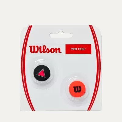 WILSON PRO FEEL CLASH DAMPENERS Black/Red