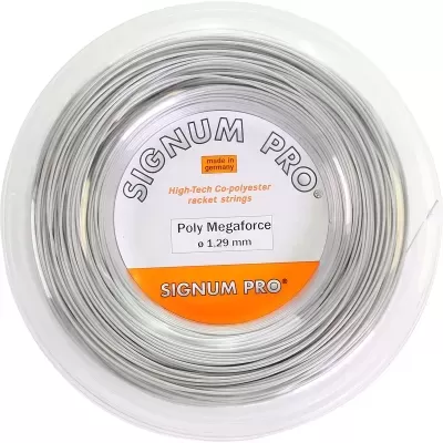 Signum Pro Poly Megaforce Tennis String Reel 200mt