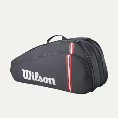 WILSON TOUR 6PK RACKET BAG 2025 BLACK