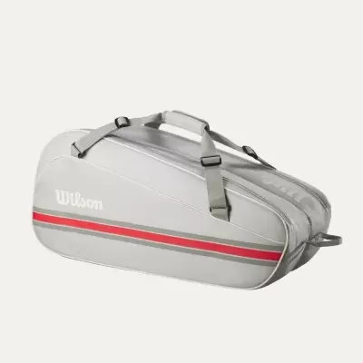 WILSON 6PK TEAM RACKET BAG Oats 2025