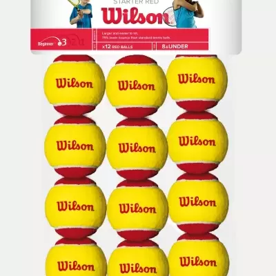 WILSON STARTER RED TBALL 12 PACK