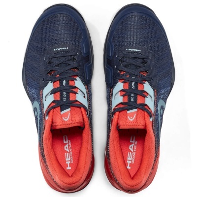 HEAD SPRINT PRO 3.0 WOMEN DRESS BLUE/CORAL SAPATILHAS