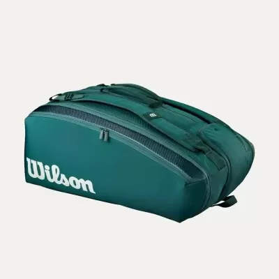 WILSON BLADE V10 15PK RACKET BAG Green