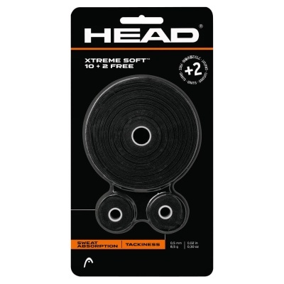 HEAD BLISTER XTREME SOFT 10+2 FREE BLACK