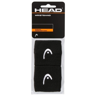 HEAD Wristband 2.5" BLACK
