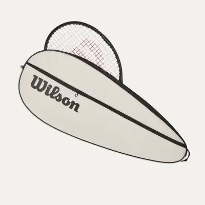 WILSON Premium Tennis Racket Cover Cream