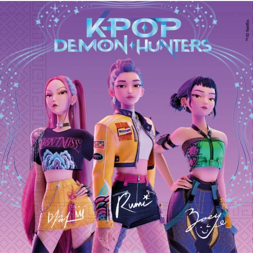 Guardanapos K-Pop Demon Hunters