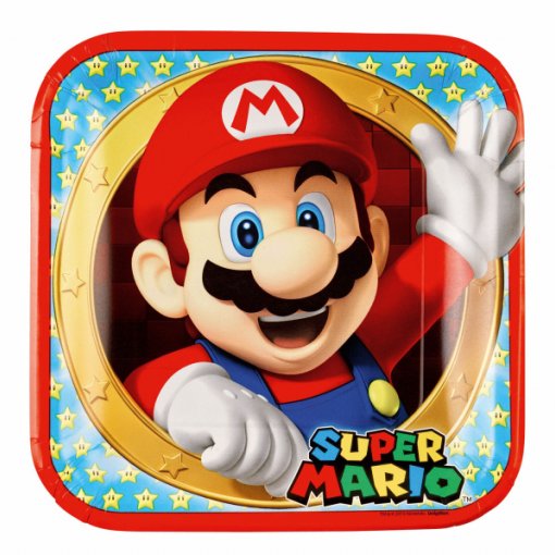 Pratos Super Mario