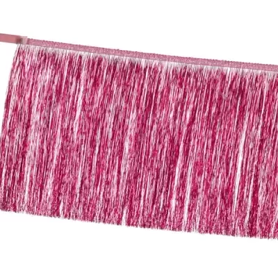 Grinalda  Tassel Franja Rosa