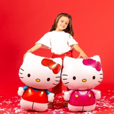 Balão Hello Kitty Rosa