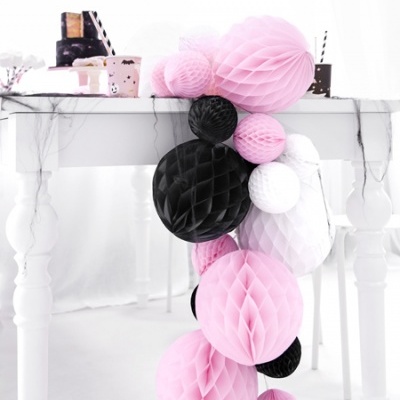 Honeycomb Rosa Bebé